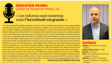 Article paru dans l’officiel des transporteurs n°3140 du 20 janvier 2023